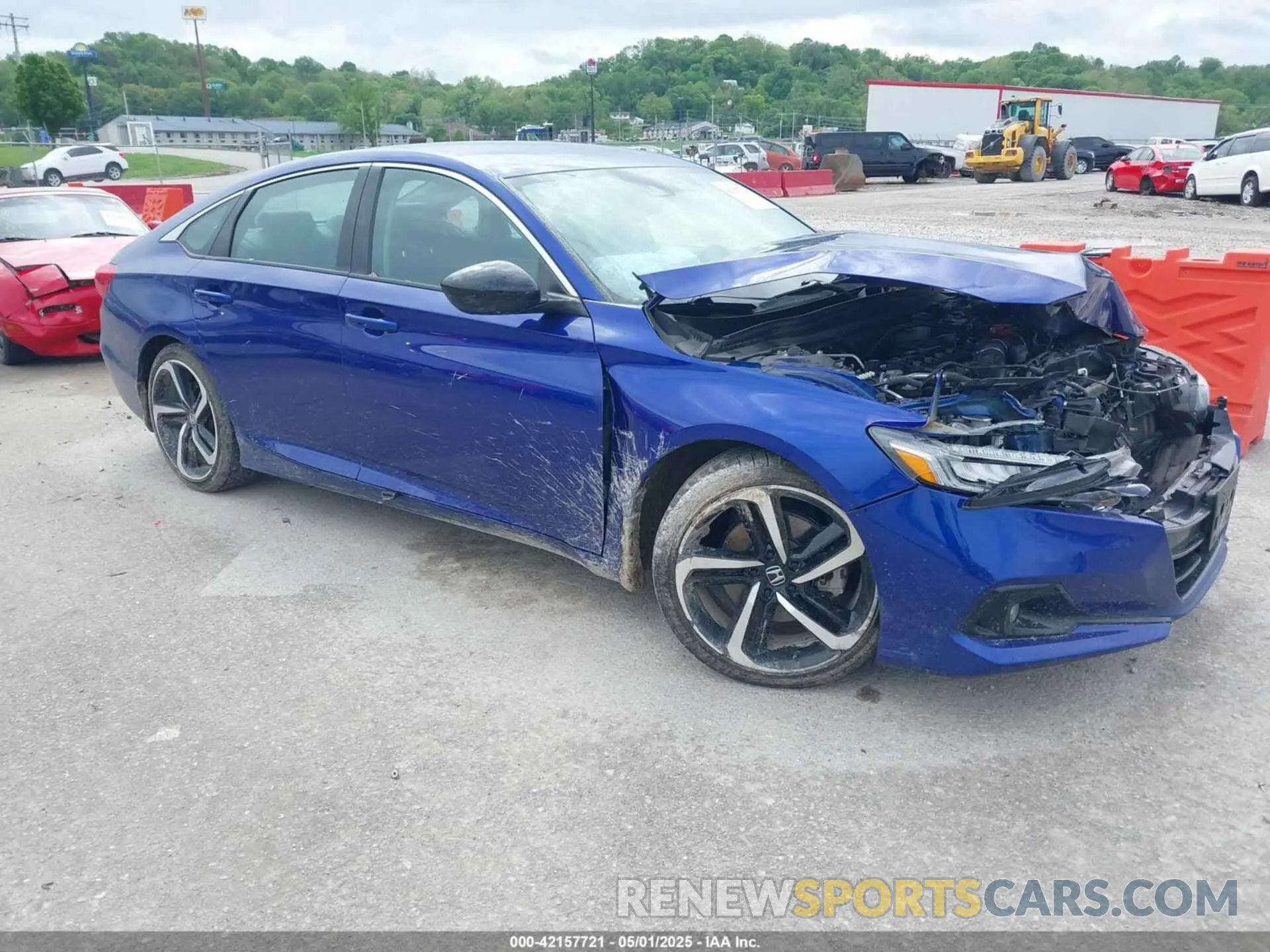 1 fotografías del automóvil dañado 1HGCV1F45MA011415 HONDA ACCORD 2021