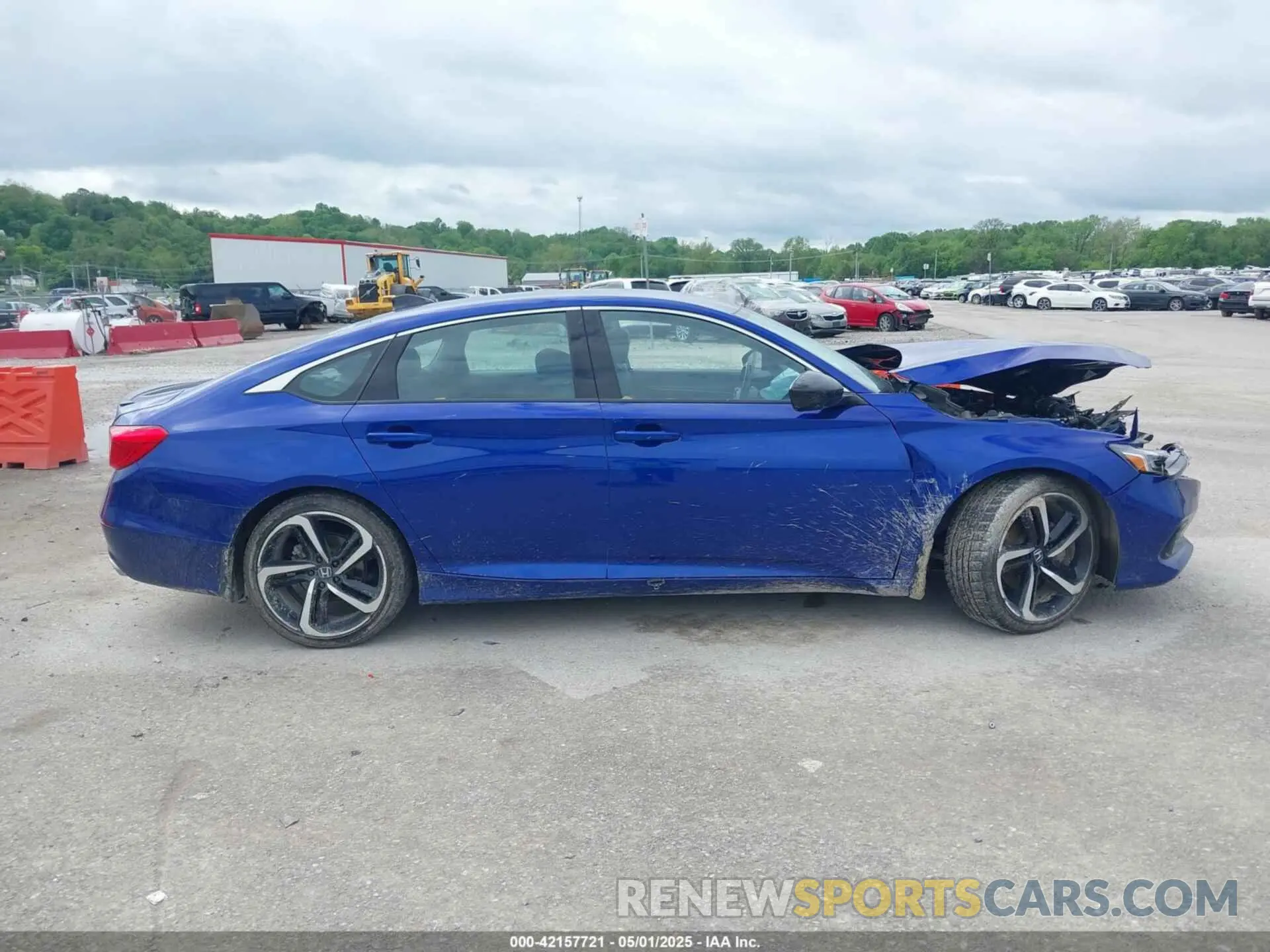 14 fotografías del automóvil dañado 1HGCV1F45MA011415 HONDA ACCORD 2021