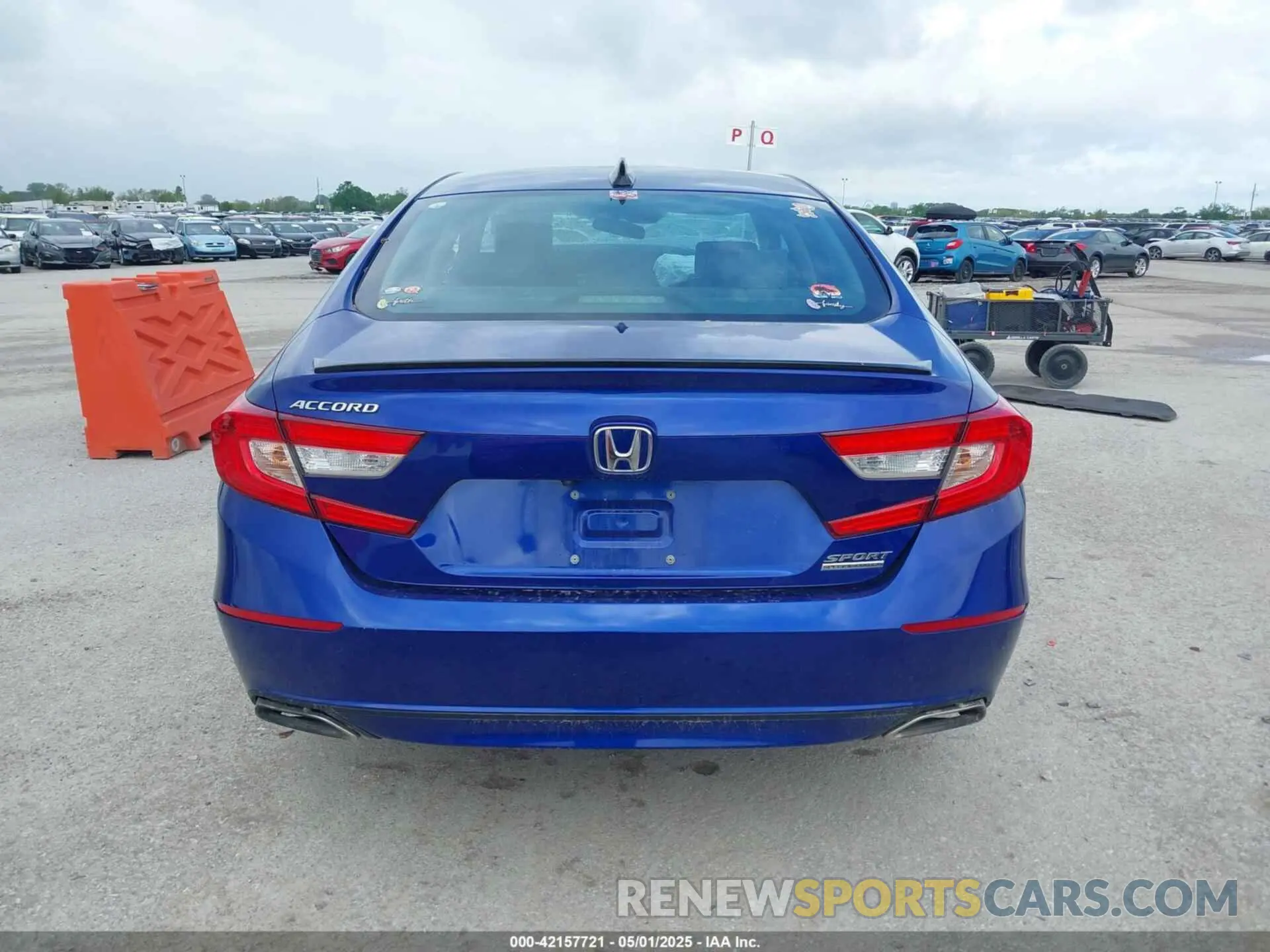 17 fotografías del automóvil dañado 1HGCV1F45MA011415 HONDA ACCORD 2021