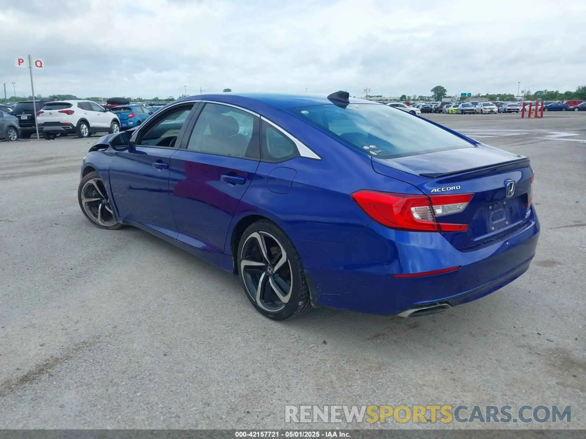 3 fotografías del automóvil dañado 1HGCV1F45MA011415 HONDA ACCORD 2021