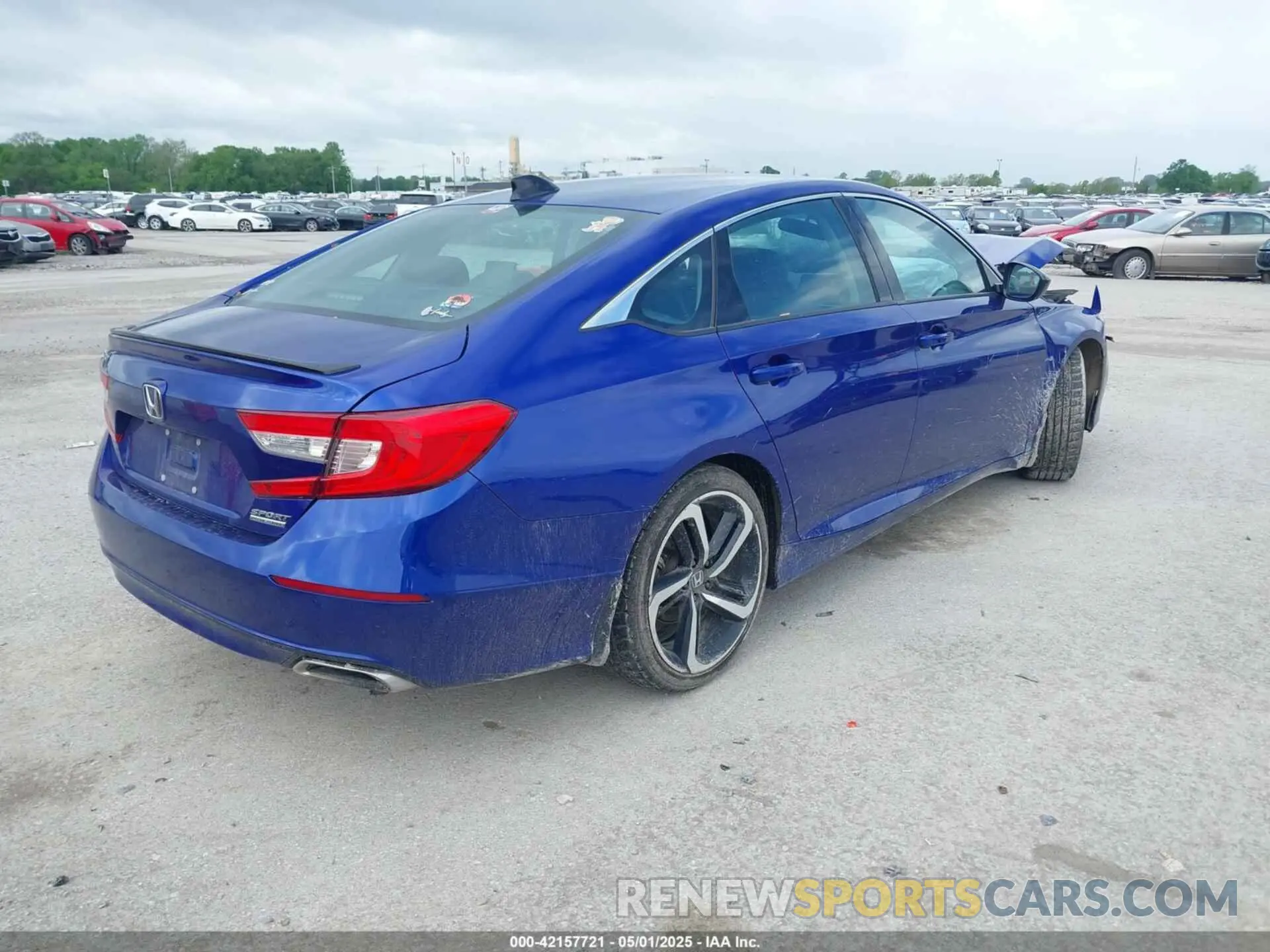 4 fotografías del automóvil dañado 1HGCV1F45MA011415 HONDA ACCORD 2021