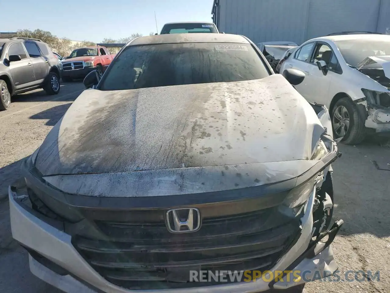 5 fotografías del automóvil dañado 1HGCV1F45MA041627 HONDA ACCORD 2021