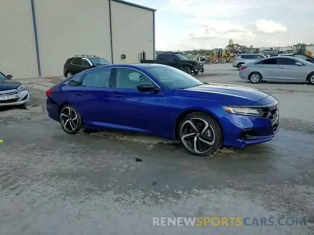 12 fotografías del automóvil dañado 1HGCV1F45MA068939 HONDA ACCORD 2021