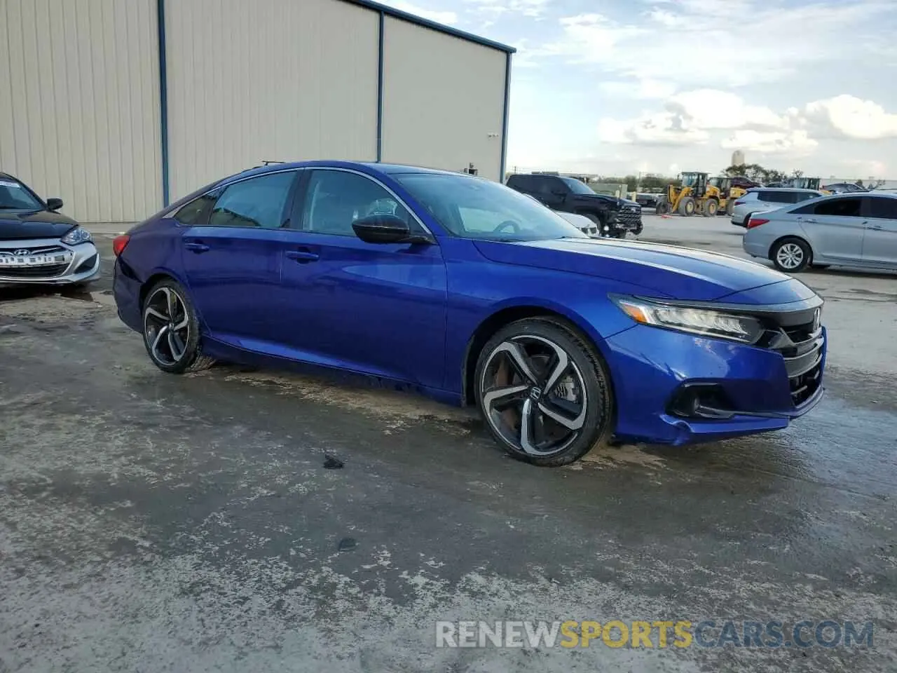 4 fotografías del automóvil dañado 1HGCV1F45MA068939 HONDA ACCORD 2021