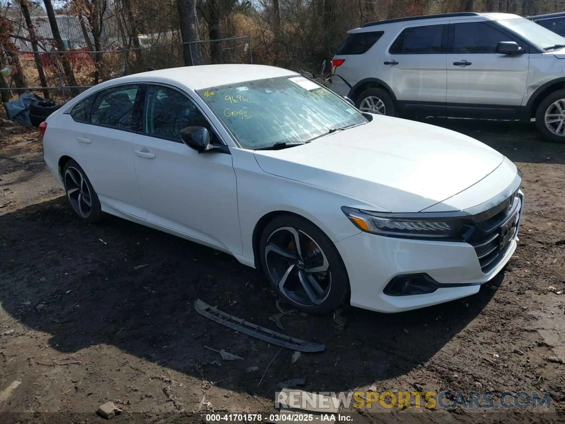 1 fotografías del automóvil dañado 1HGCV1F45MA074997 HONDA ACCORD 2021