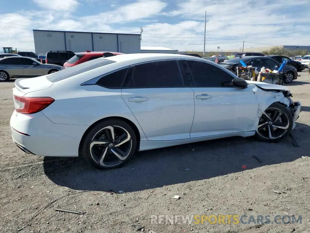 3 fotografías del automóvil dañado 1HGCV1F45MA086275 HONDA ACCORD 2021