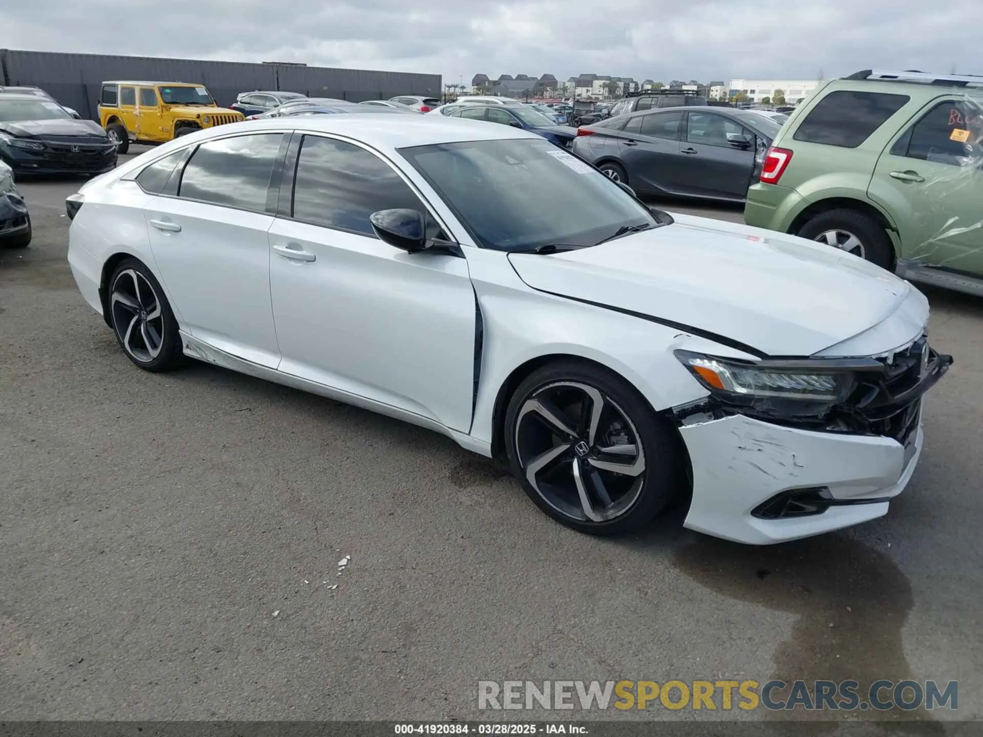 1 fotografías del automóvil dañado 1HGCV1F45MA118044 HONDA ACCORD 2021