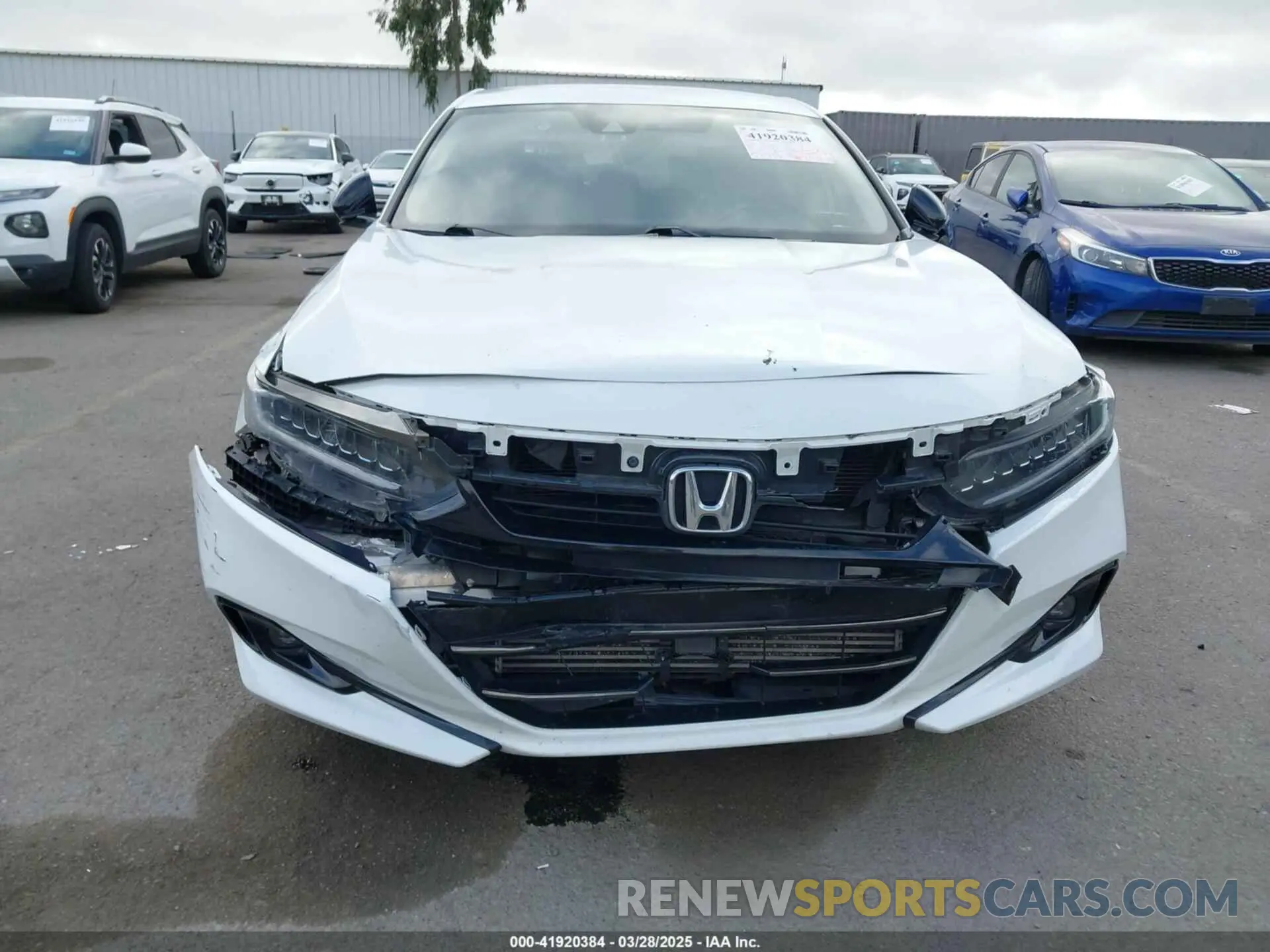6 fotografías del automóvil dañado 1HGCV1F45MA118044 HONDA ACCORD 2021