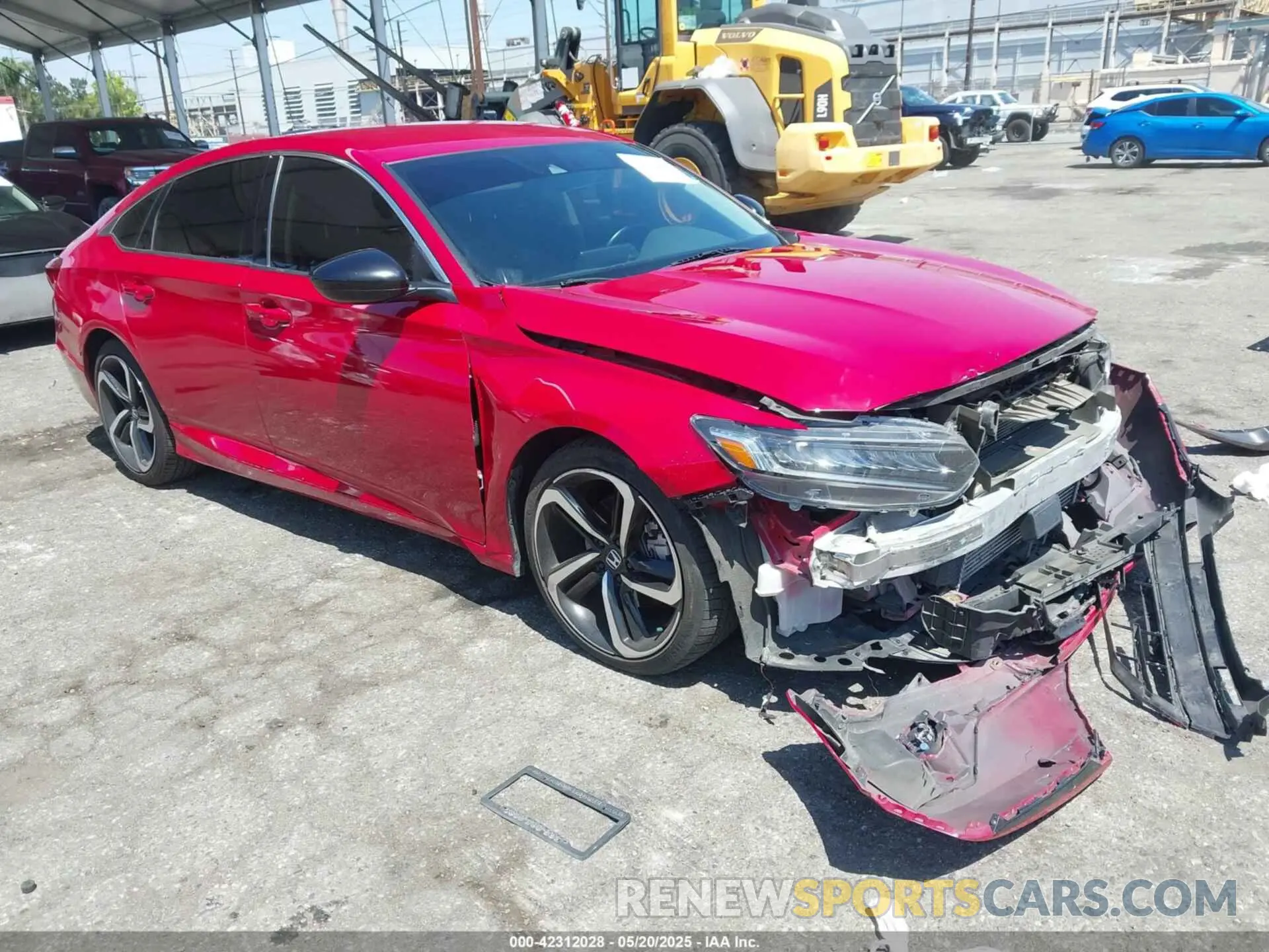 1 fotografías del automóvil dañado 1HGCV1F46MA062695 HONDA ACCORD 2021