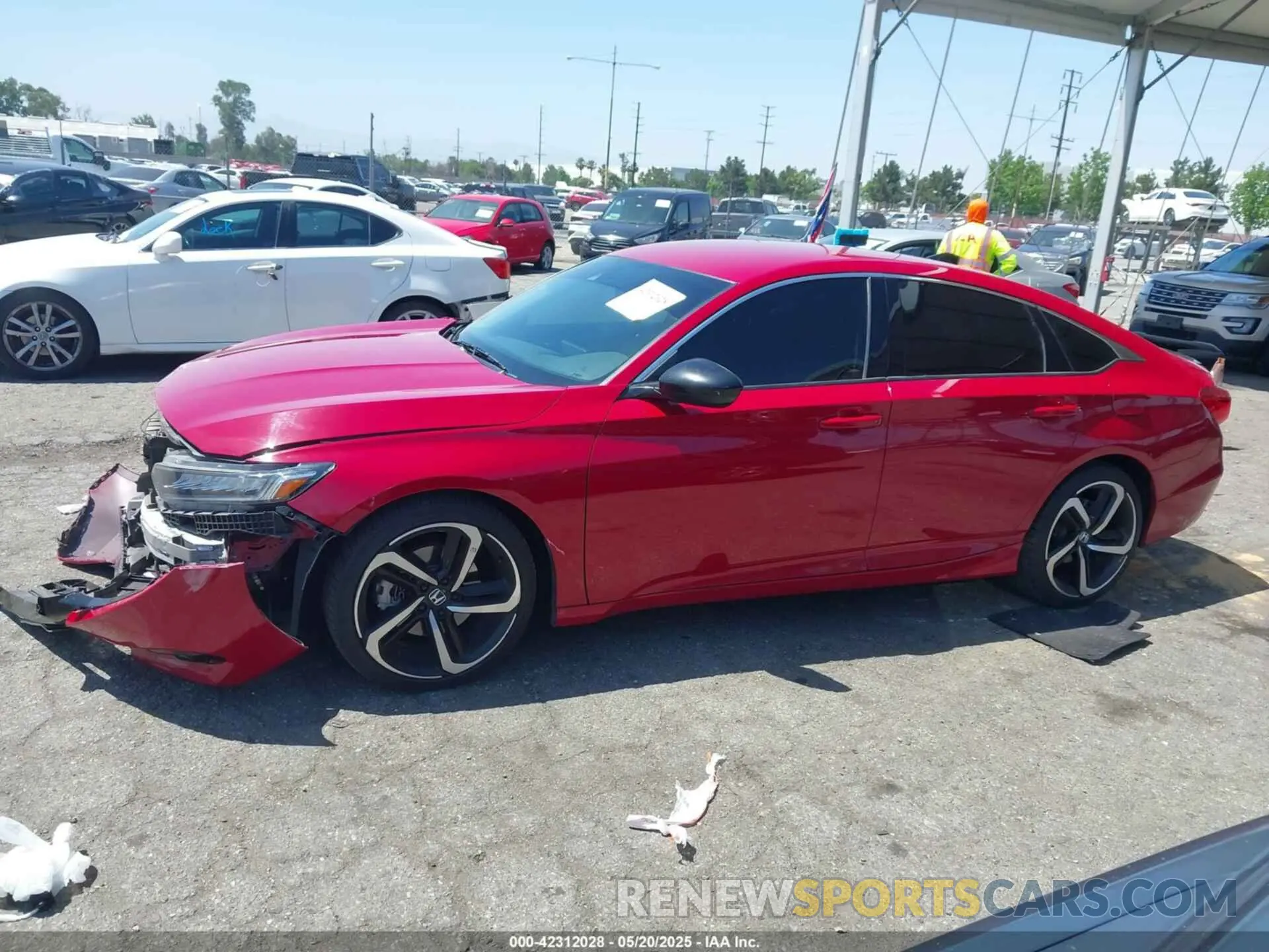 15 fotografías del automóvil dañado 1HGCV1F46MA062695 HONDA ACCORD 2021