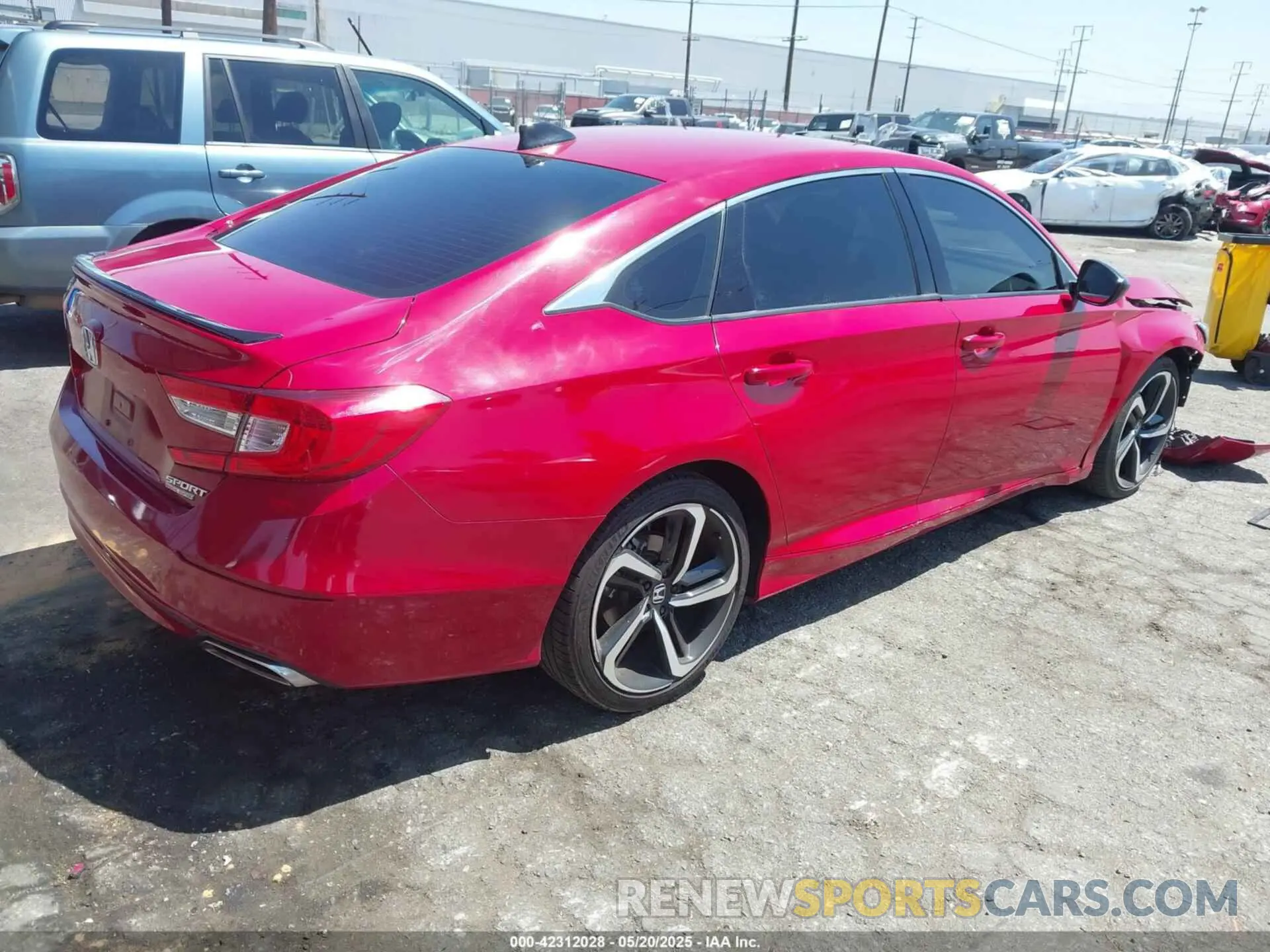 4 fotografías del automóvil dañado 1HGCV1F46MA062695 HONDA ACCORD 2021