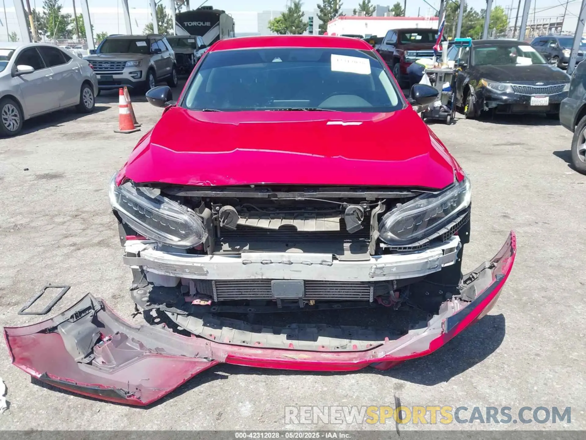 6 fotografías del automóvil dañado 1HGCV1F46MA062695 HONDA ACCORD 2021
