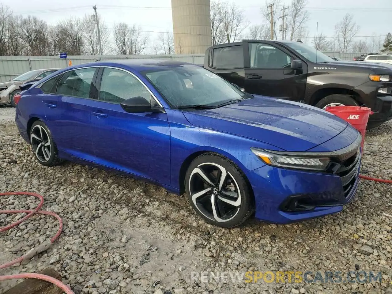 4 fotografías del automóvil dañado 1HGCV1F46MA068173 HONDA ACCORD 2021
