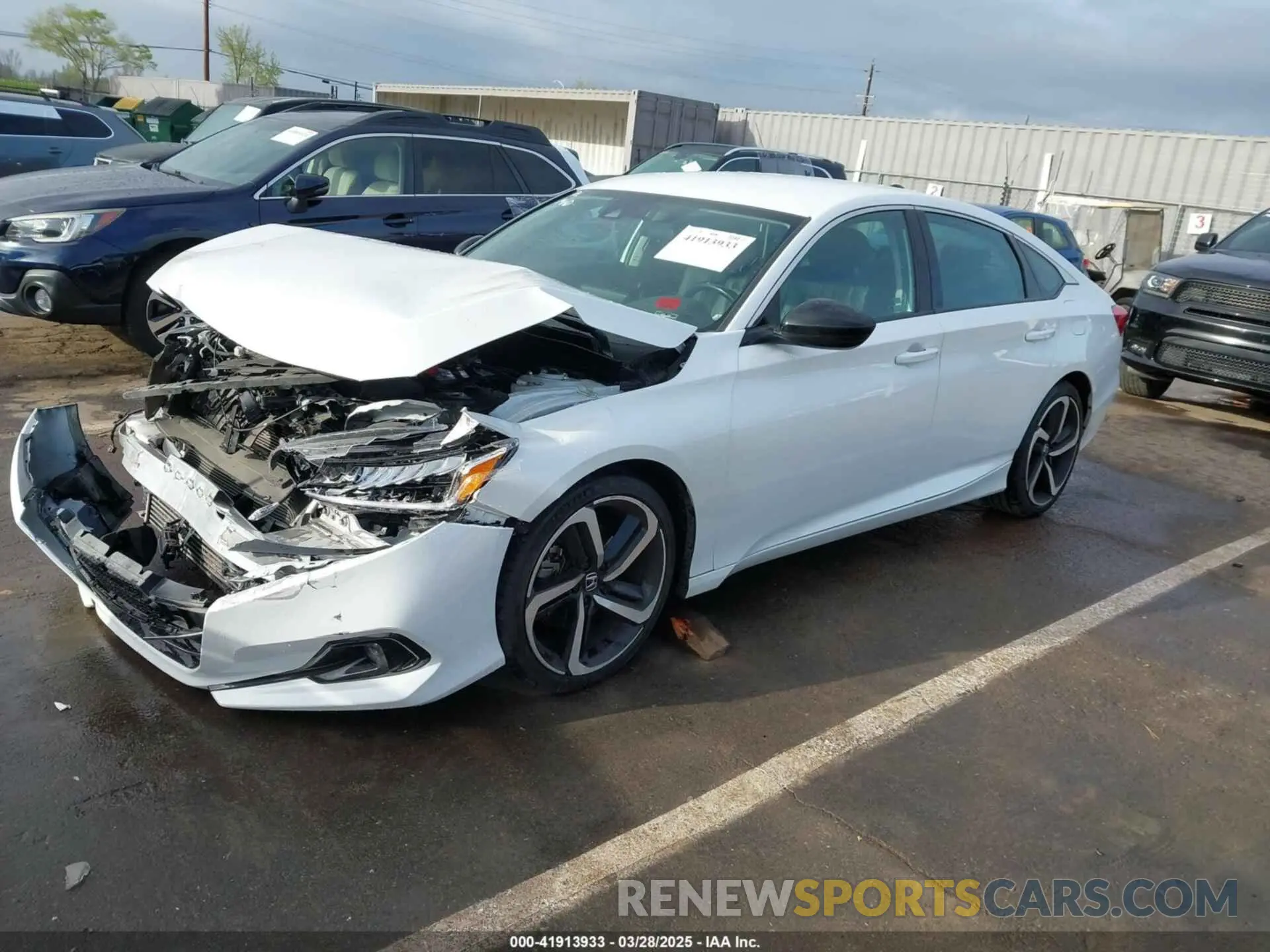 2 fotografías del automóvil dañado 1HGCV1F46MA093798 HONDA ACCORD 2021