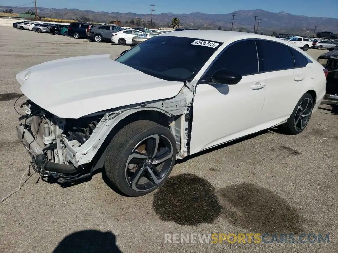 1 fotografías del automóvil dañado 1HGCV1F47MA009942 HONDA ACCORD 2021