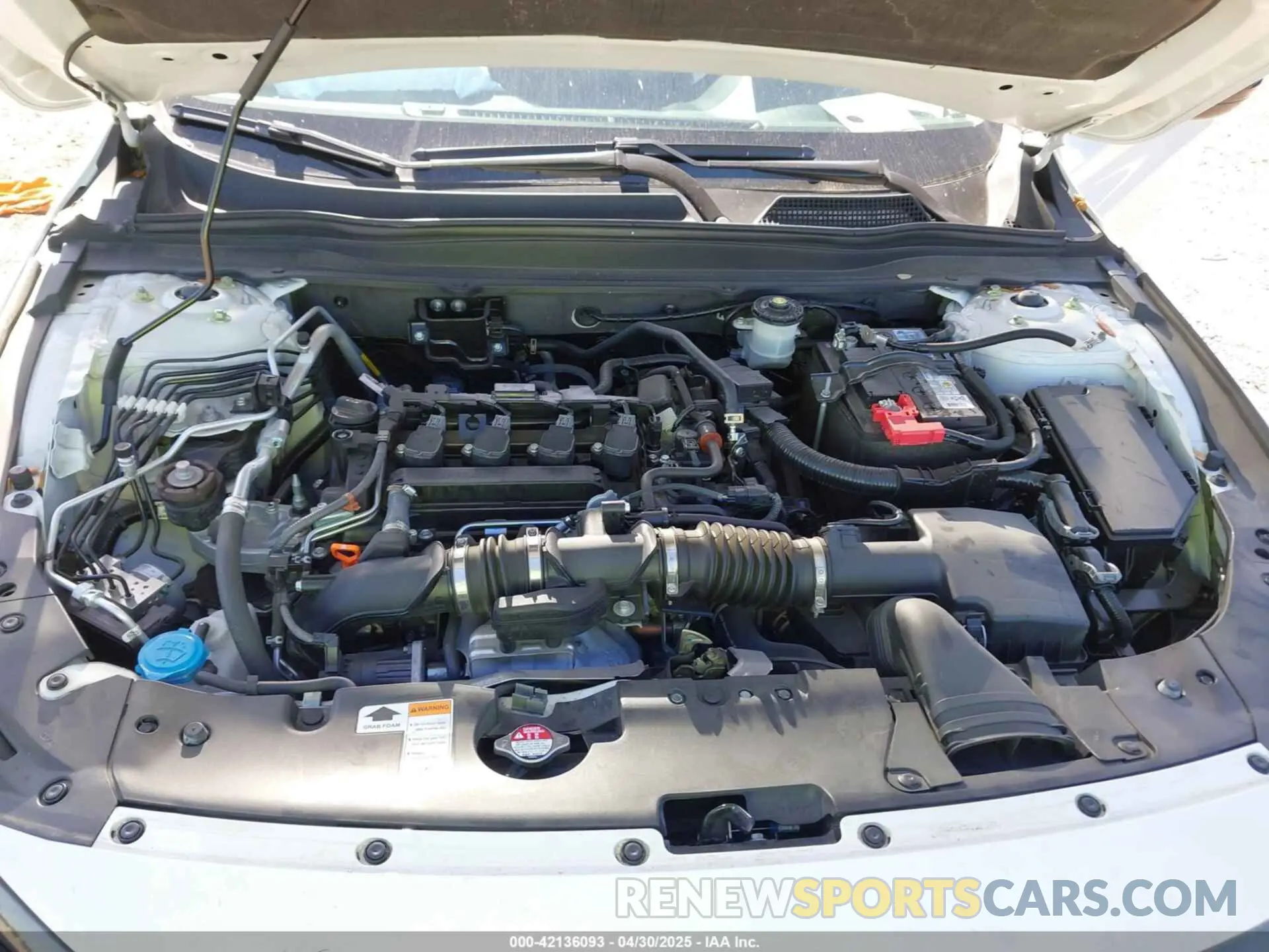 10 fotografías del automóvil dañado 1HGCV1F47MA053035 HONDA ACCORD 2021
