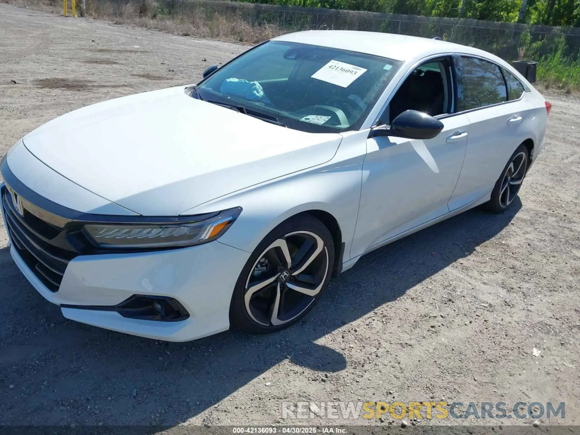 2 fotografías del automóvil dañado 1HGCV1F47MA053035 HONDA ACCORD 2021