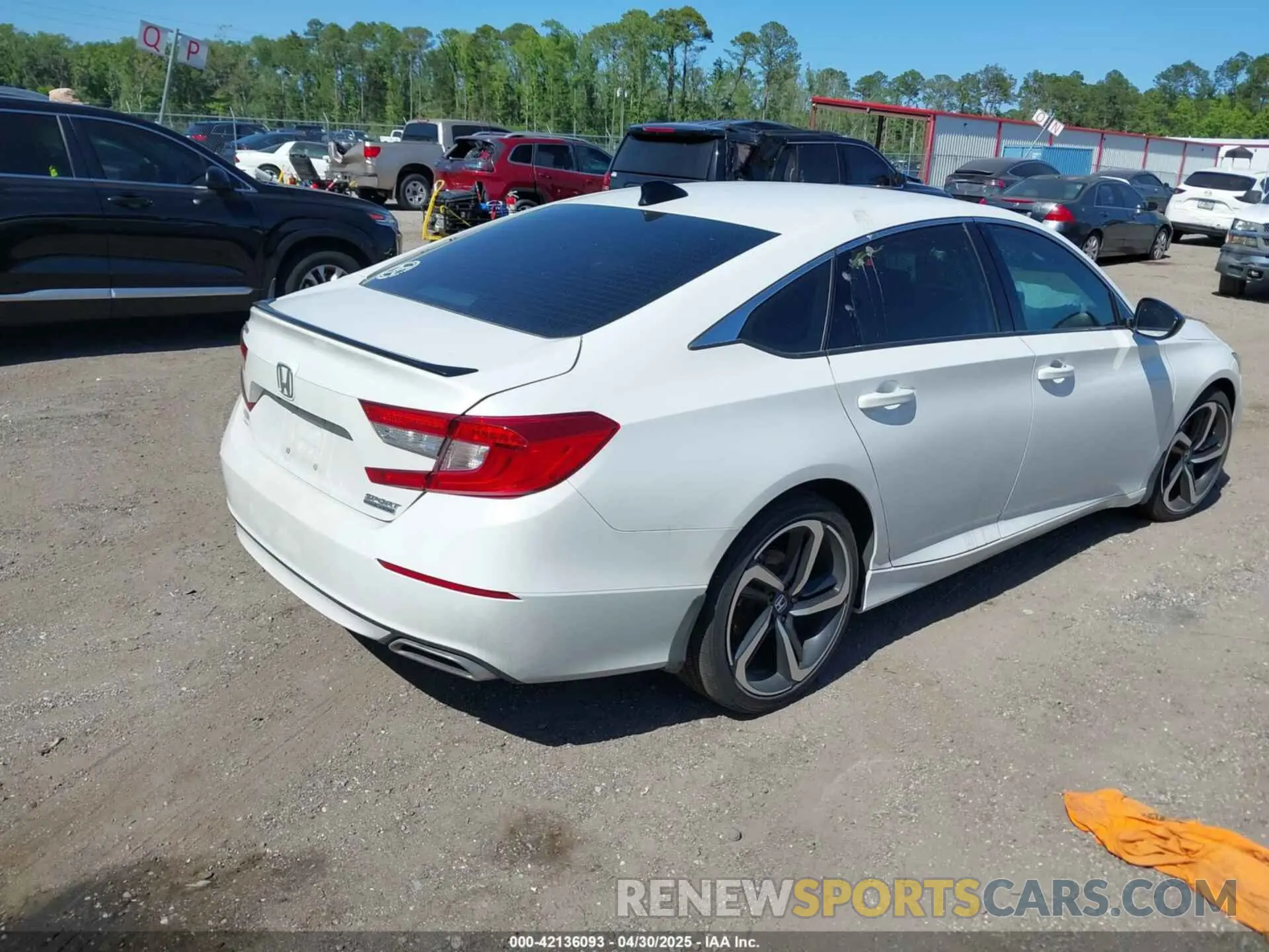 4 fotografías del automóvil dañado 1HGCV1F47MA053035 HONDA ACCORD 2021