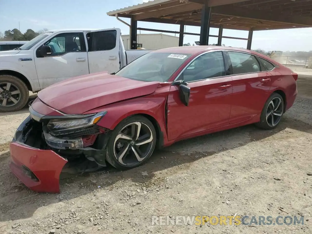 1 fotografías del automóvil dañado 1HGCV1F47MA122483 HONDA ACCORD 2021