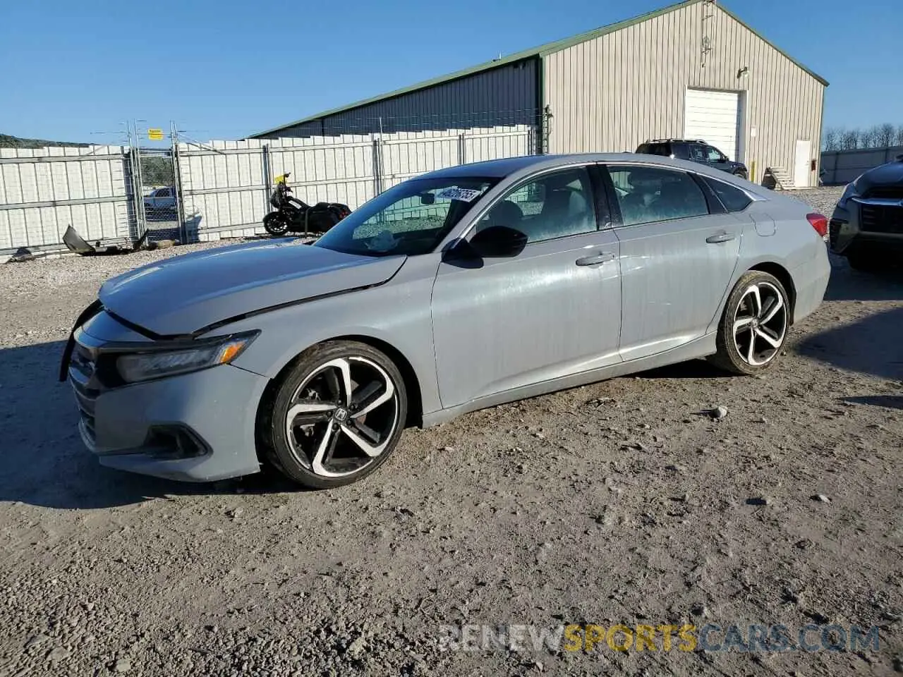 1 fotografías del automóvil dañado 1HGCV1F47MA124203 HONDA ACCORD 2021