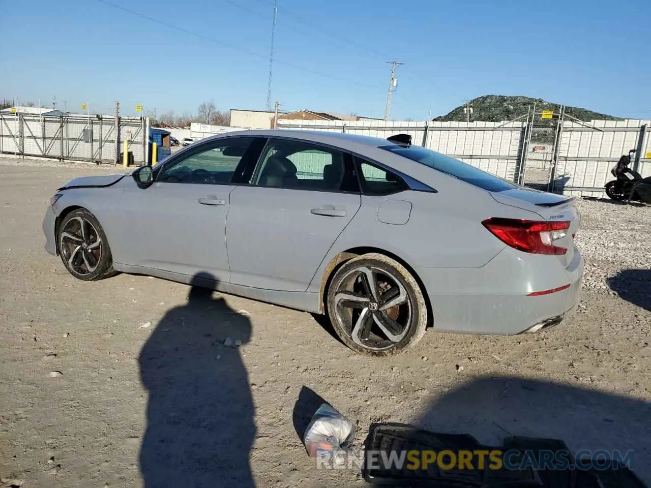 2 fotografías del automóvil dañado 1HGCV1F47MA124203 HONDA ACCORD 2021
