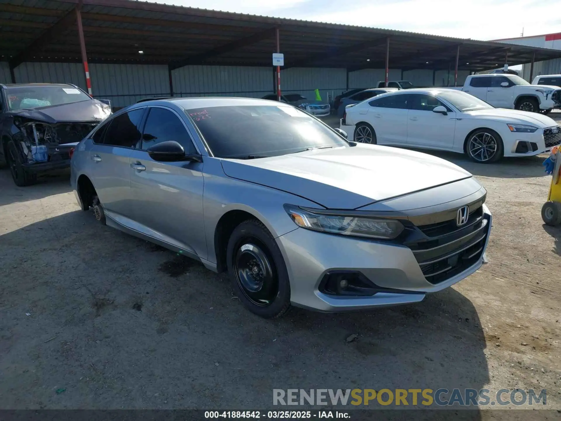 1 fotografías del automóvil dañado 1HGCV1F47MA124296 HONDA ACCORD 2021