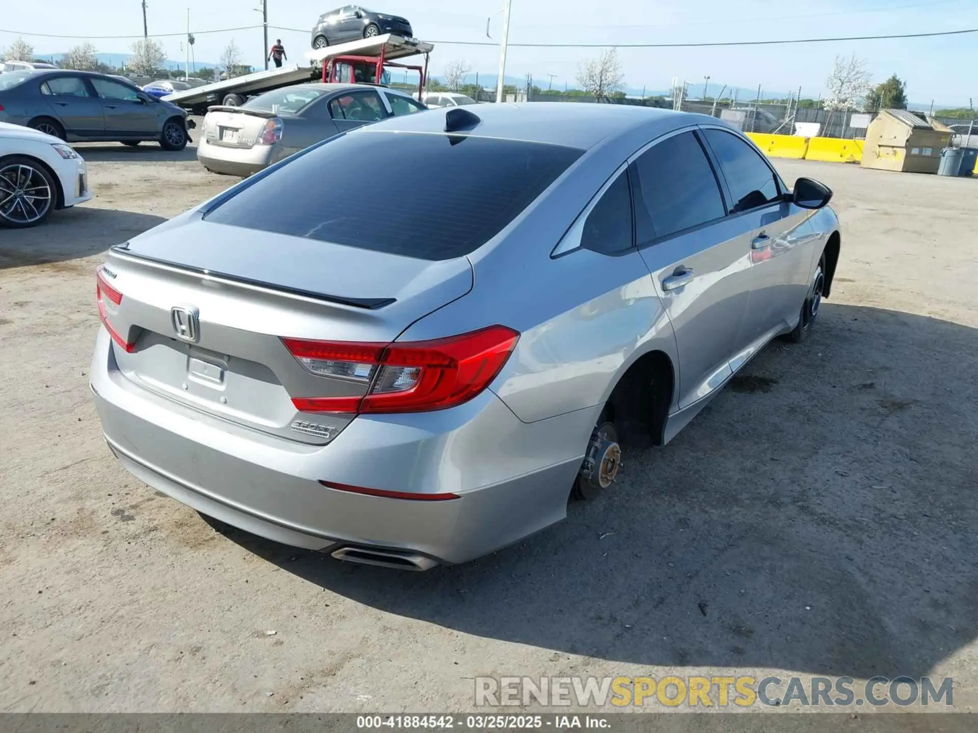 4 fotografías del automóvil dañado 1HGCV1F47MA124296 HONDA ACCORD 2021