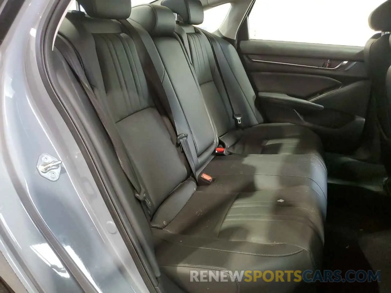 10 fotografías del automóvil dañado 1HGCV1F48MA023851 HONDA ACCORD 2021