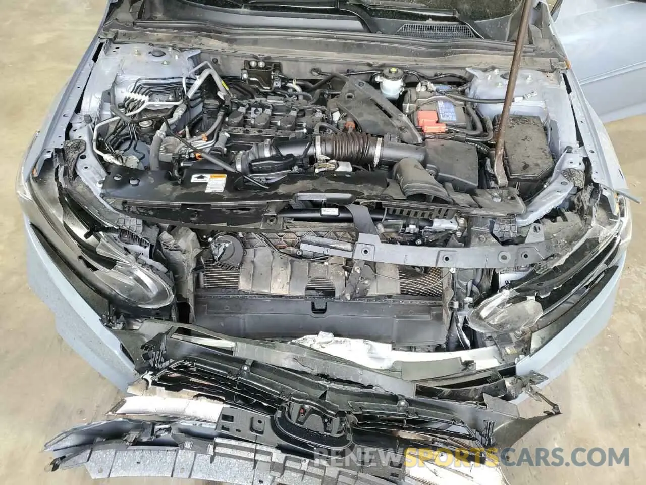 11 fotografías del automóvil dañado 1HGCV1F48MA023851 HONDA ACCORD 2021