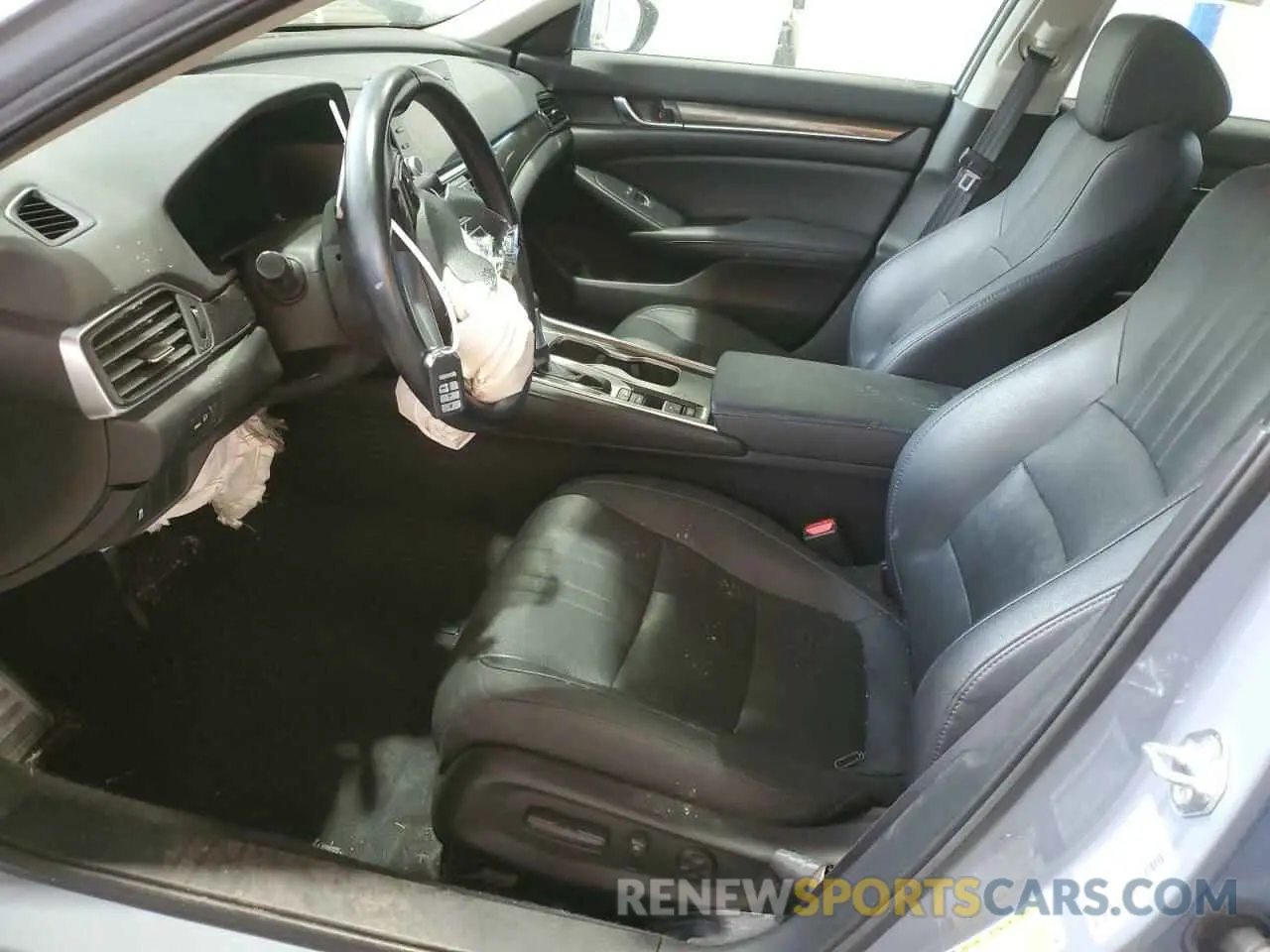 7 fotografías del automóvil dañado 1HGCV1F48MA023851 HONDA ACCORD 2021