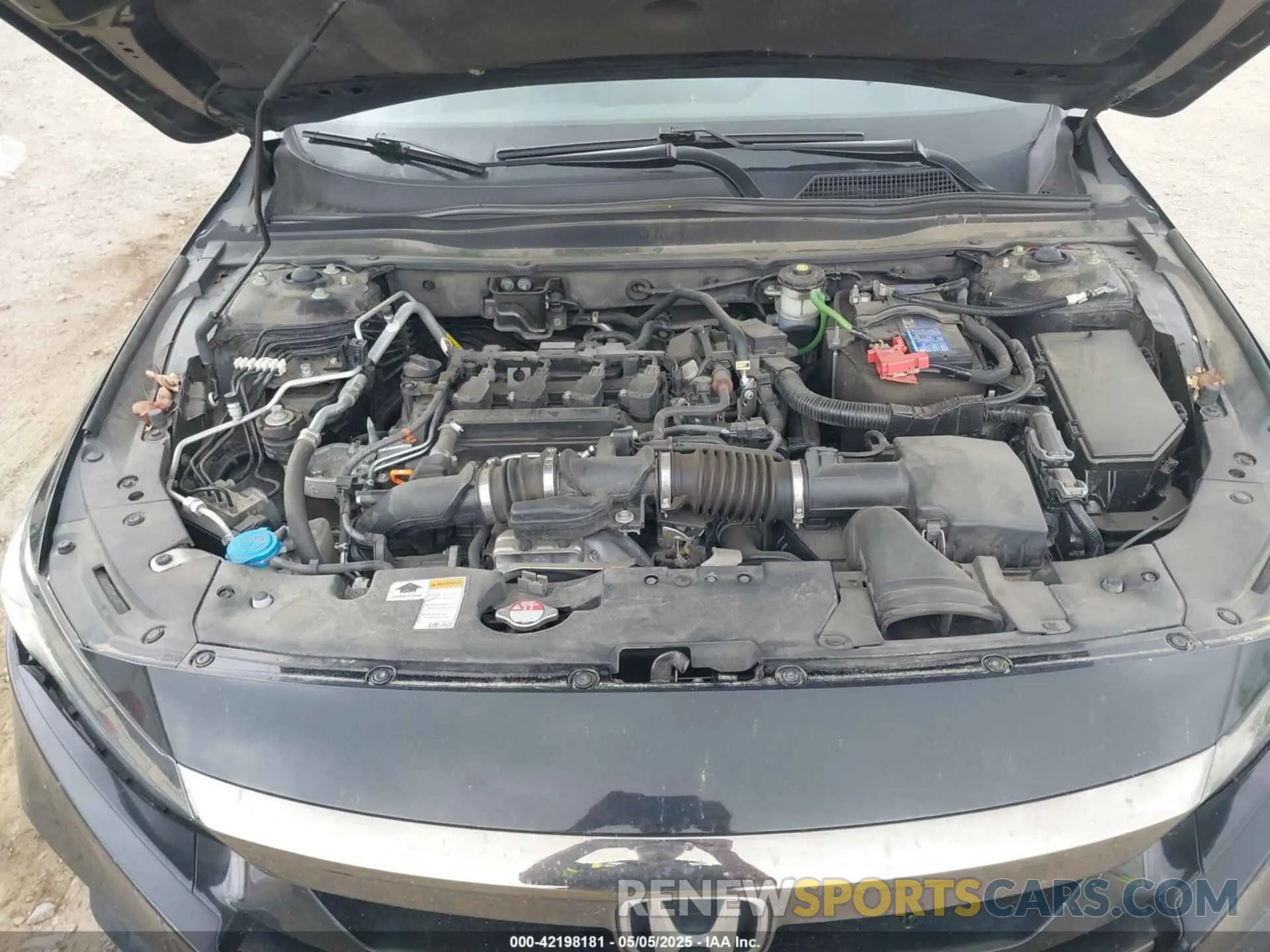 10 fotografías del automóvil dañado 1HGCV1F48MA043534 HONDA ACCORD 2021