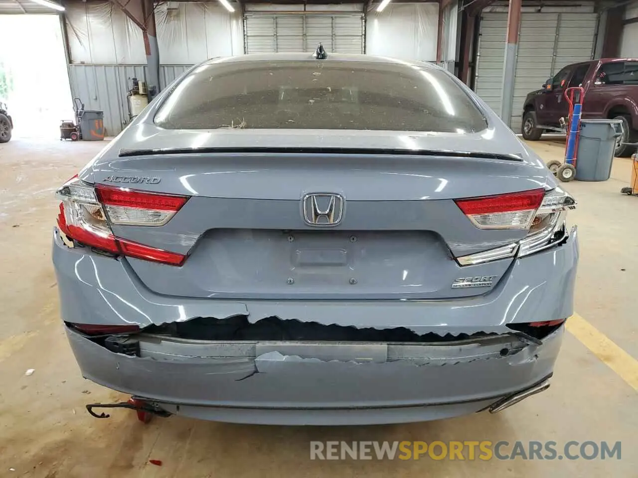 6 fotografías del automóvil dañado 1HGCV1F48MA056168 HONDA ACCORD 2021