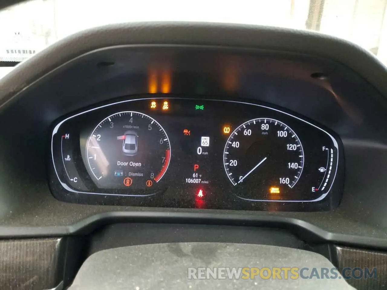 9 fotografías del automóvil dañado 1HGCV1F48MA056168 HONDA ACCORD 2021