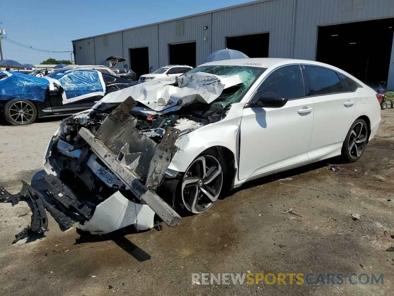 1 fotografías del automóvil dañado 1HGCV1F48MA057563 HONDA ACCORD 2021