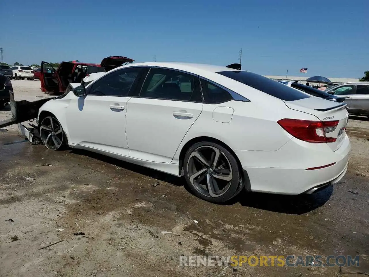 2 fotografías del automóvil dañado 1HGCV1F48MA057563 HONDA ACCORD 2021