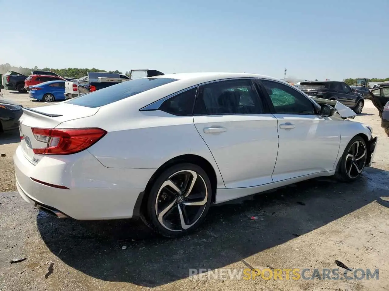 3 fotografías del automóvil dañado 1HGCV1F48MA057563 HONDA ACCORD 2021