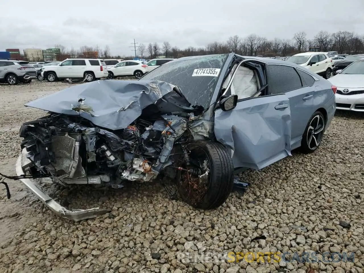 1 fotografías del automóvil dañado 1HGCV1F49MA035586 HONDA ACCORD 2021