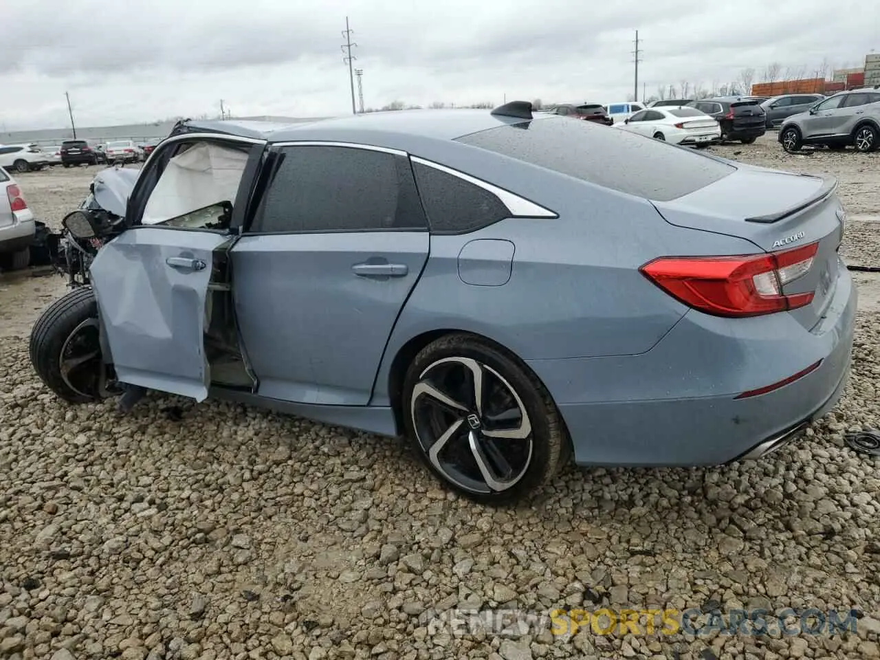 2 fotografías del automóvil dañado 1HGCV1F49MA035586 HONDA ACCORD 2021