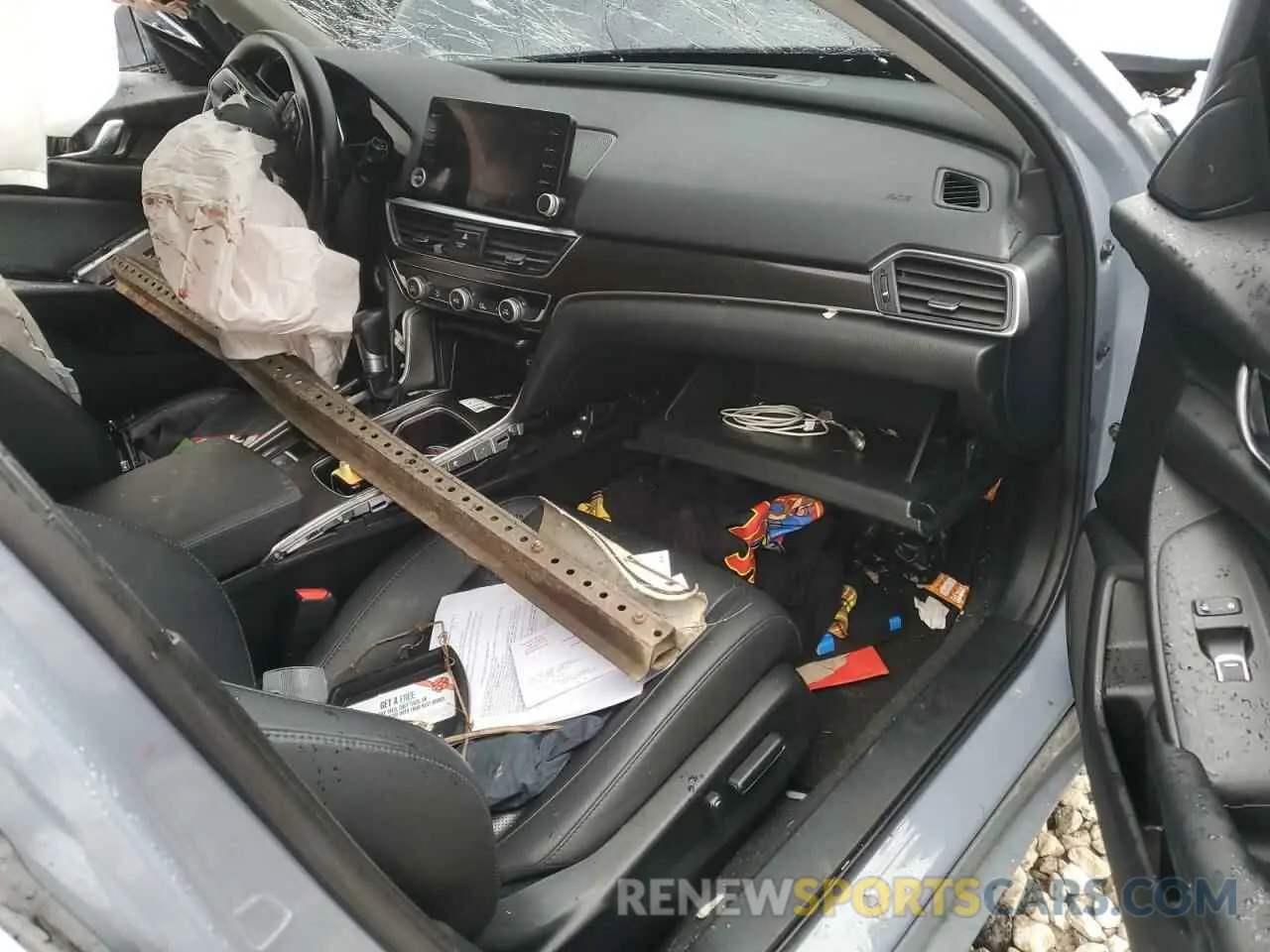 8 fotografías del automóvil dañado 1HGCV1F49MA035586 HONDA ACCORD 2021