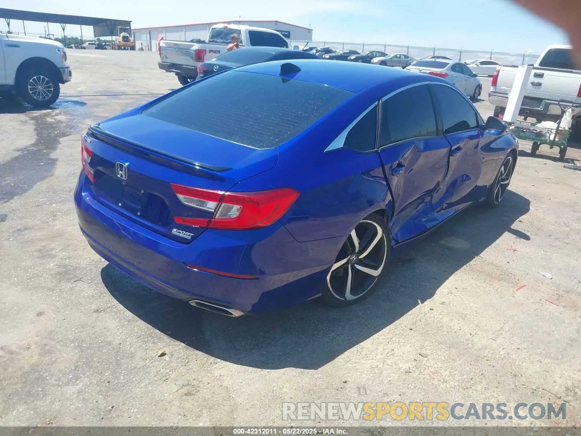 4 fotografías del automóvil dañado 1HGCV1F49MA040075 HONDA ACCORD 2021