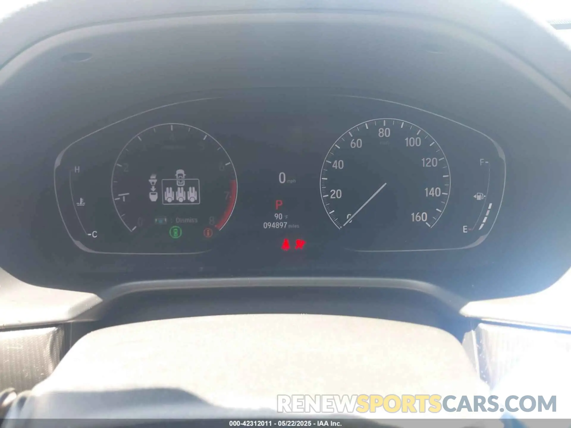 7 fotografías del automóvil dañado 1HGCV1F49MA040075 HONDA ACCORD 2021