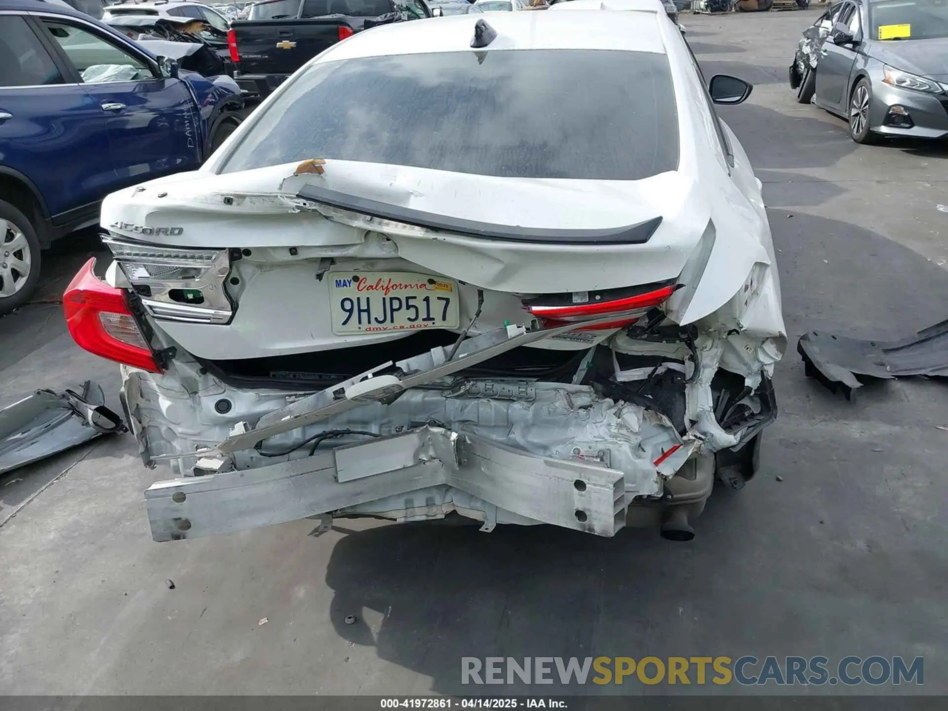 17 fotografías del automóvil dañado 1HGCV1F49MA055546 HONDA ACCORD 2021