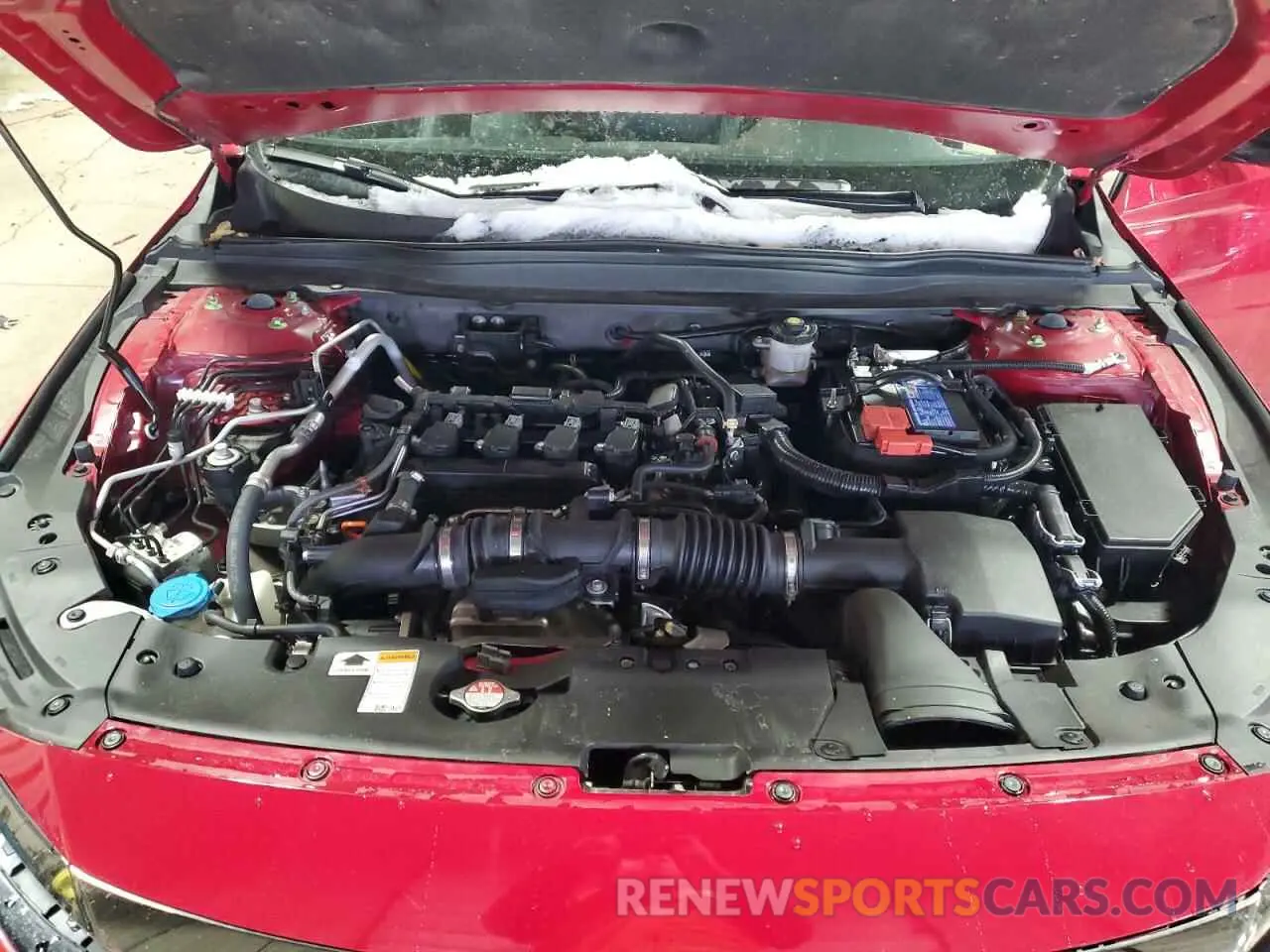11 fotografías del automóvil dañado 1HGCV1F49MA078664 HONDA ACCORD 2021