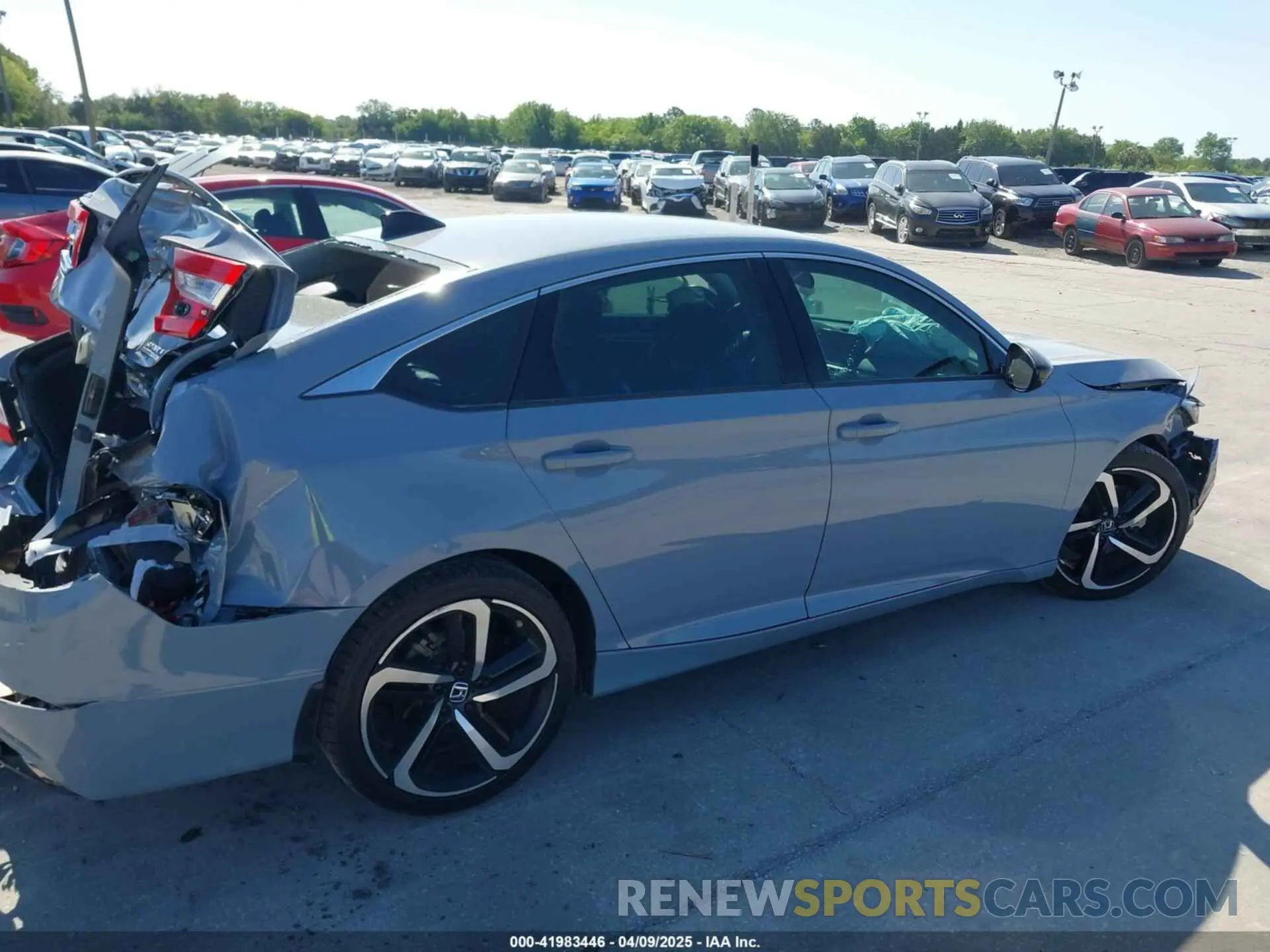 13 fotografías del automóvil dañado 1HGCV1F49MA088529 HONDA ACCORD 2021