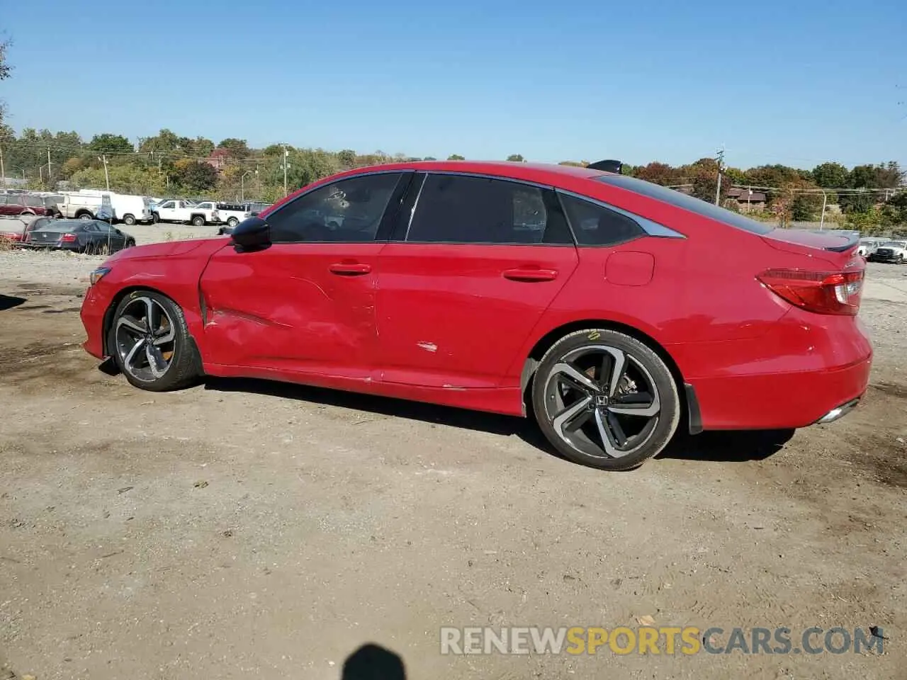2 fotografías del automóvil dañado 1HGCV1F4XMA003035 HONDA ACCORD 2021