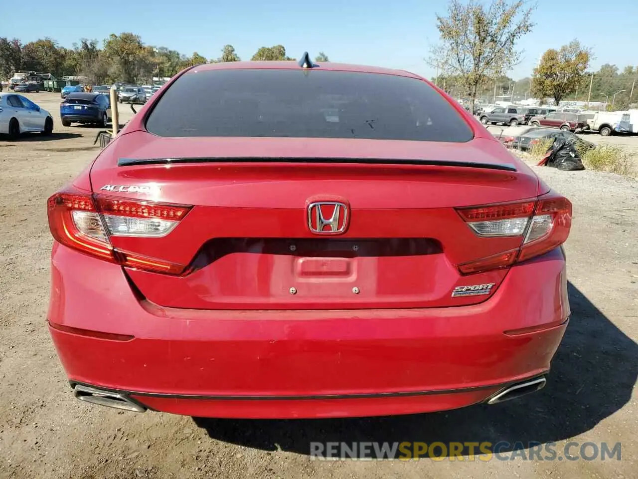 6 fotografías del automóvil dañado 1HGCV1F4XMA003035 HONDA ACCORD 2021