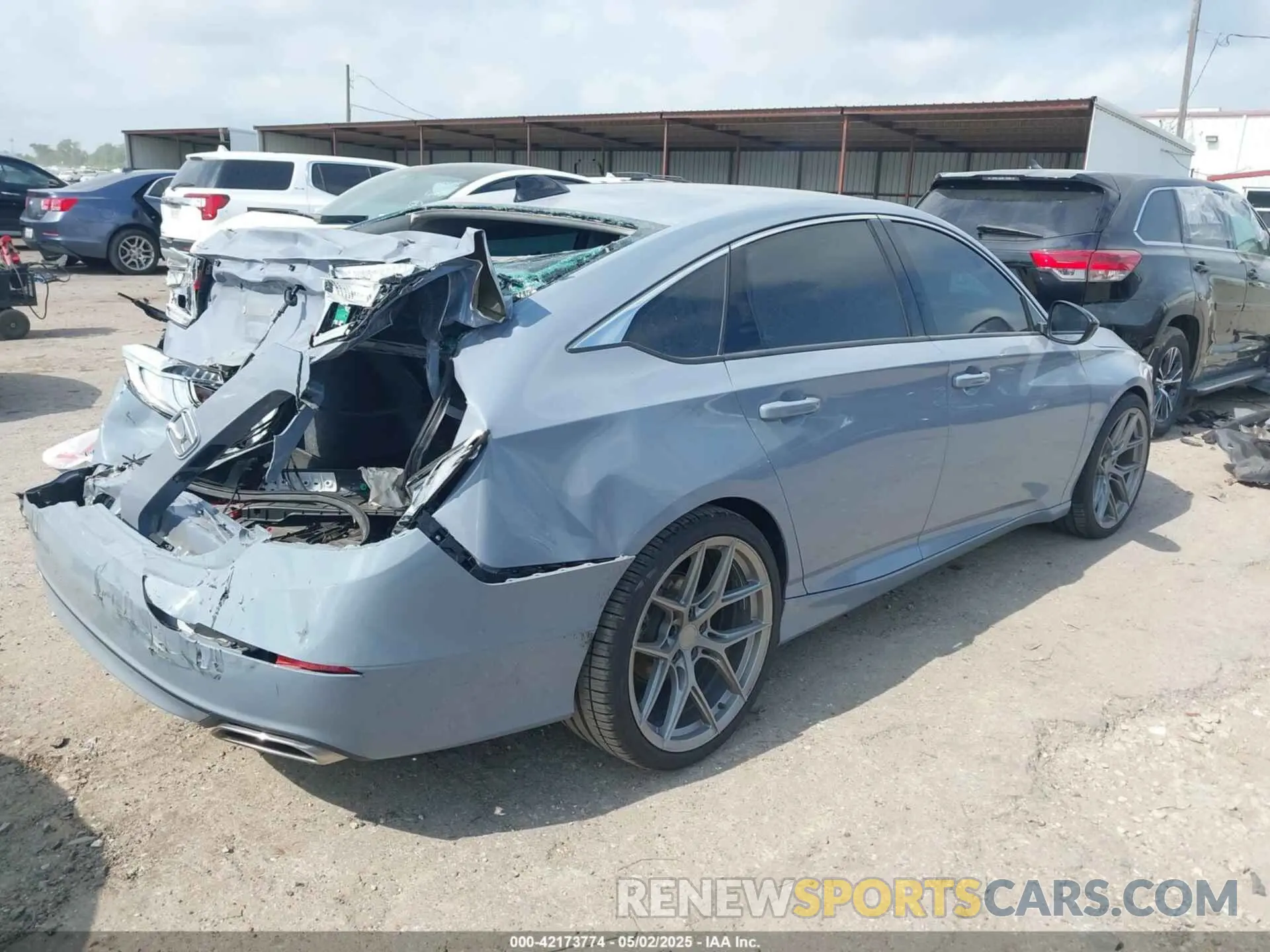 4 fotografías del automóvil dañado 1HGCV1F4XMA010857 HONDA ACCORD 2021