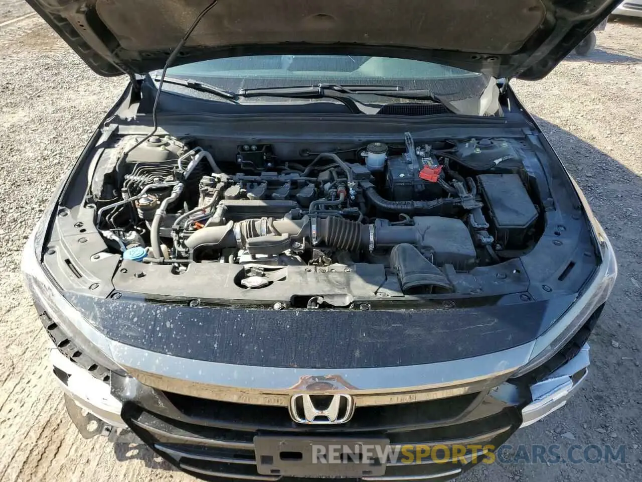 11 fotografías del automóvil dañado 1HGCV1F4XMA024693 HONDA ACCORD 2021