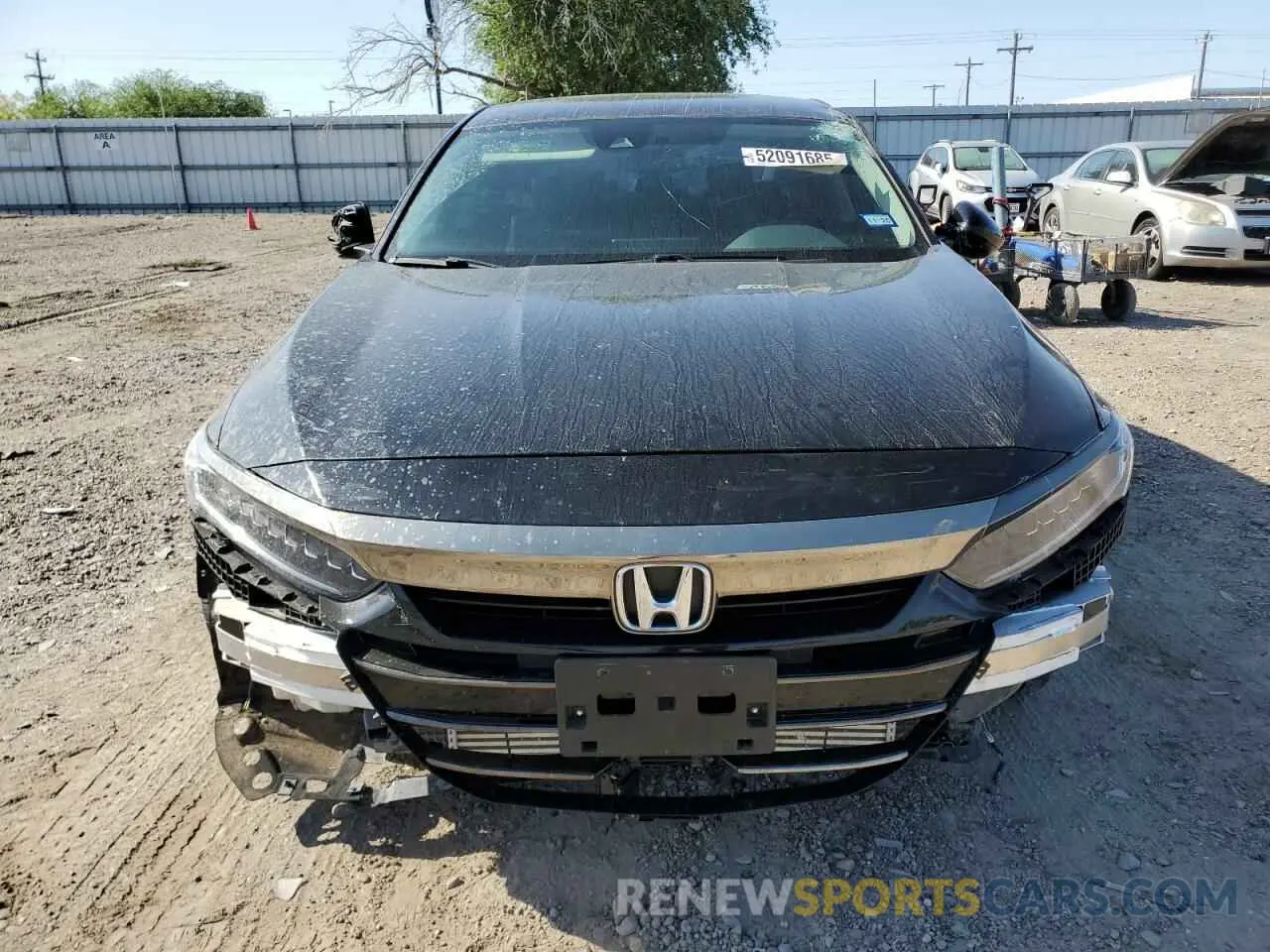 5 fotografías del automóvil dañado 1HGCV1F4XMA024693 HONDA ACCORD 2021