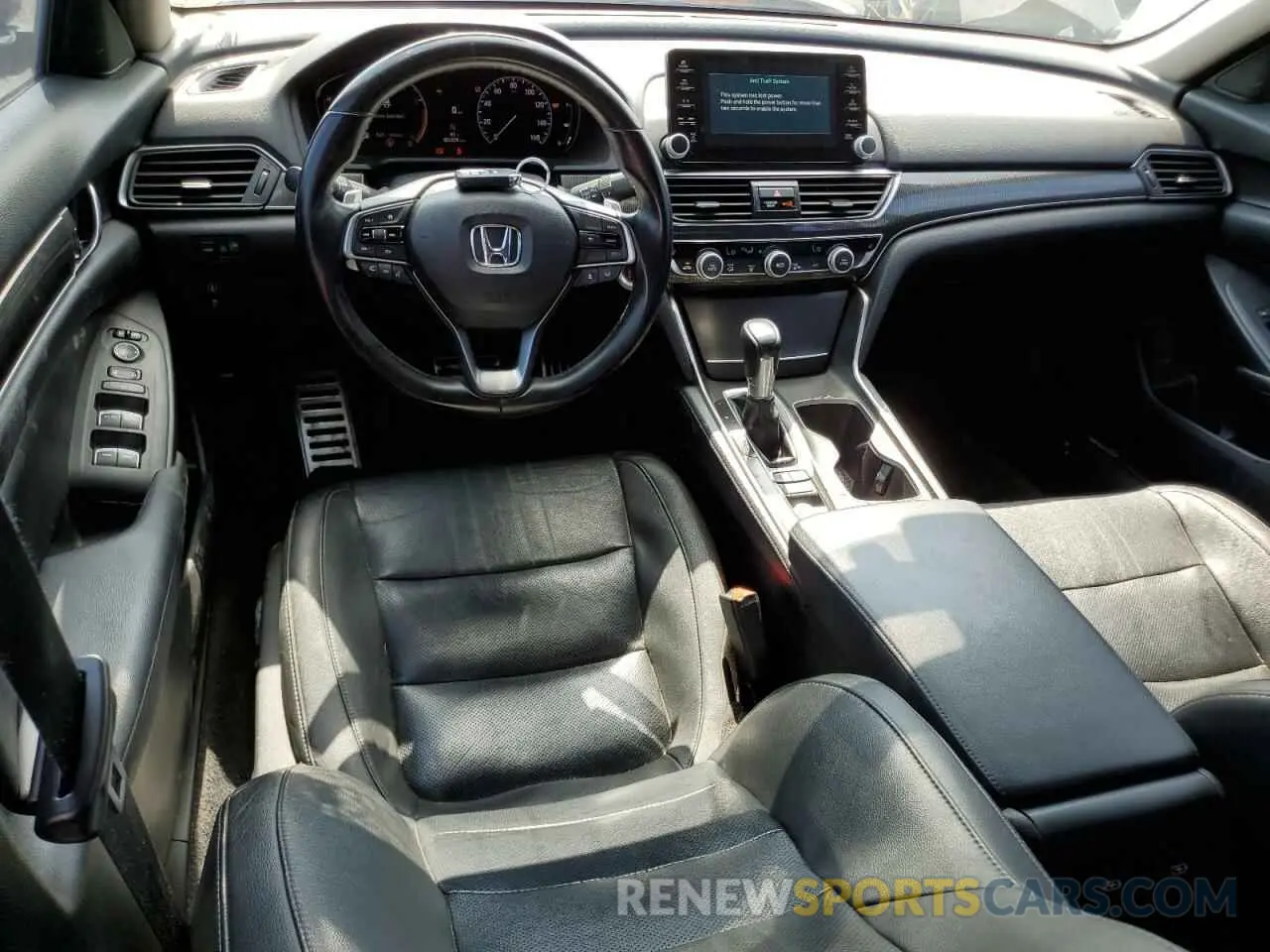 8 fotografías del automóvil dañado 1HGCV1F4XMA024693 HONDA ACCORD 2021
